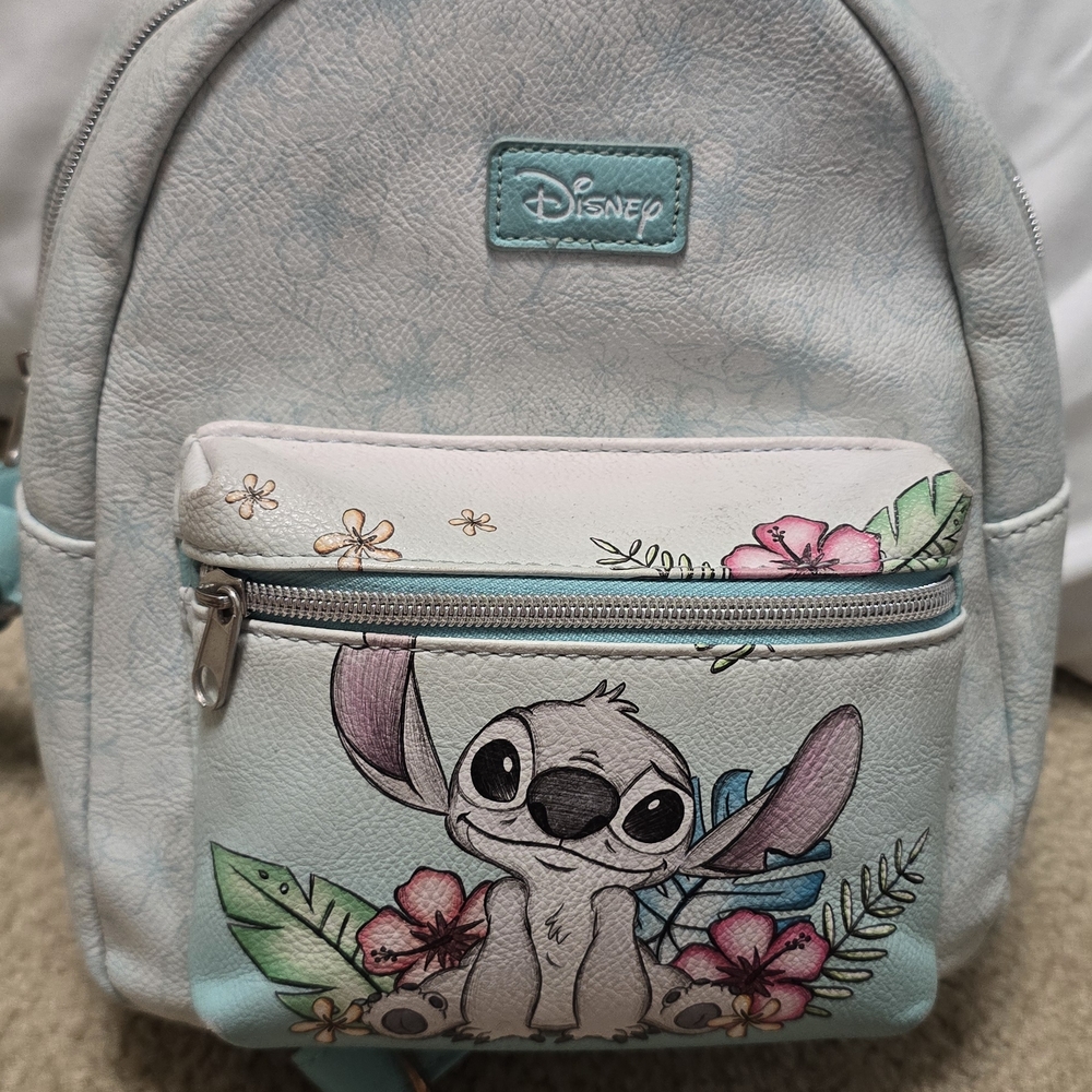 Disney  Blue Backpack with Stitch Design